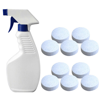 Multifunctional Effervescent Spray Cleaner with Sprayer Bottle Stain Remover Kitchen Bathroom Home Cleaning Tool White
Multifunctional Effervescent Spray Cleaner with Sprayer Bottle Stain Remover Kitchen Bathroom Home Cleaning Tool White