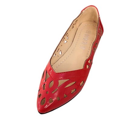 fashion women flats hollow out pumps casual breathable pointed toe shoes slip on
fashion women flats hollow out pumps casual breathable pointed toe shoes slip on