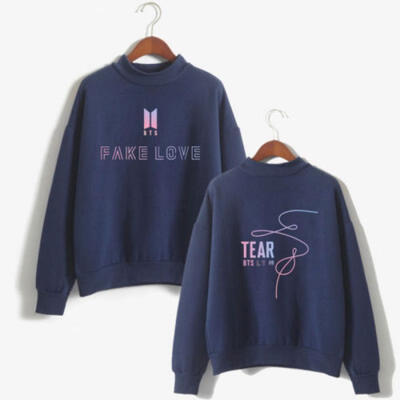 Men Women Couple Crewneck Loose Sweatshirt Swearter Hoodie Pullover Thick Top US