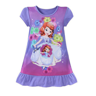 Lovely Kids Girls Children Cartoon Mermaid Short Sleeve Princess Casual Dress T
Lovely Kids Girls Children Cartoon Mermaid Short Sleeve Princess Casual Dress T