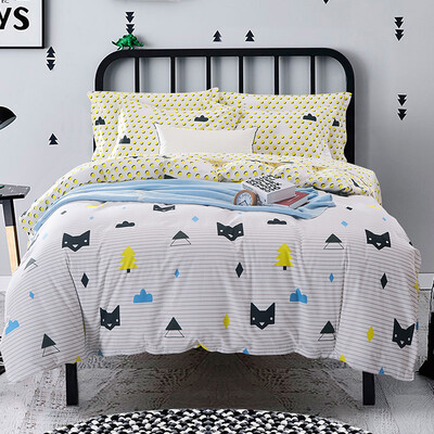 Byford cotton twill high-caliber high-density printing four-piece quilts quilt cover quilt cover double kit 15 18 m bed kitten
Byford cotton twill high-caliber high-density printing four-piece quilts quilt cover quilt cover double kit 15 18 m bed kitten