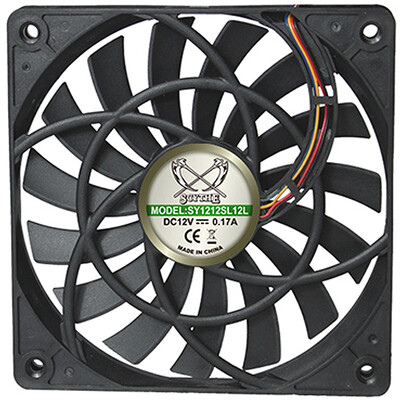 Кос (SCYTHE) SY1212SL12H-Р 12см вентилятор (тонкая толщина секции 12 мм / 2000 об / 4pin Температура ШЕЙ-управление)
Кос (SCYTHE) SY1212SL12H-Р 12см вентилятор (тонкая толщина секции 12 мм / 2000 об / 4pin Температура ШЕЙ-управление)