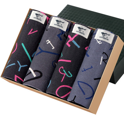 【Jingdong Supermarket】 Seven wolves men's underwear pure cotton printing in the waist four corners underwear men's shorts pants shorts 4 boxed L
【Jingdong Supermarket】 Seven wolves men's underwear pure cotton printing in the waist four corners underwear men's shorts pants shorts 4 boxed L