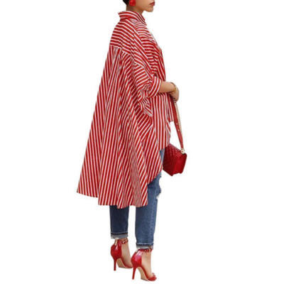 AU Fashion Women Ladies Long Sleeve Loose Blouse Casual Shirt Strip Tops T-Shirt
AU Fashion Women Ladies Long Sleeve Loose Blouse Casual Shirt Strip Tops T-Shirt