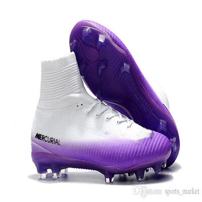 White Red Rainbow 100 Original Soccer Shoes Mercurial Superfly V FG Soccer Cleats High Ankle Football boot Ronaldo Sports Sneaker
White Red Rainbow 100 Original Soccer Shoes Mercurial Superfly V FG Soccer Cleats High Ankle Football boot Ronaldo Sports Sneaker