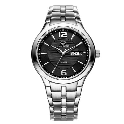 King of the table (TIANWANG) watch steel band quartz couple table male watch black GS3626S / DD
King of the table (TIANWANG) watch steel band quartz couple table male watch black GS3626S / DD
