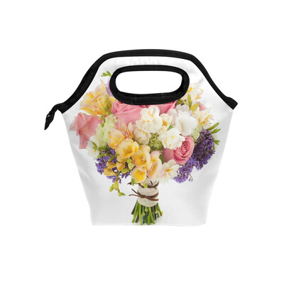 Lunch Bag Bouquet Of Roses Tote Travel Picnic Insulated Handbags Portable Zipper Lunch Bag Box
Lunch Bag Bouquet Of Roses Tote Travel Picnic Insulated Handbags Portable Zipper Lunch Bag Box