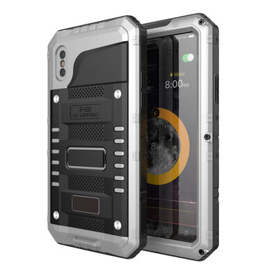 Rugged Metal Armor Case For iPhone 6 6S 7 8 Plus X Case Waterproof Shockproof 360 Full Body Protective For Apple iPhone X Case
Rugged Metal Armor Case For iPhone 6 6S 7 8 Plus X Case Waterproof Shockproof 360 Full Body Protective For Apple iPhone X Case