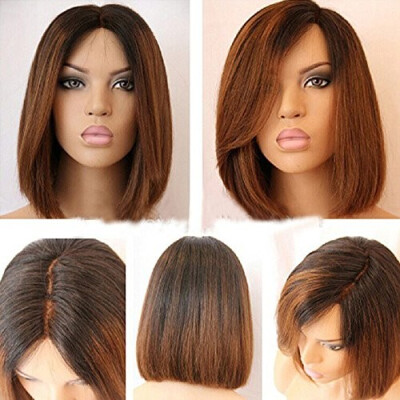 Full Lace Wig Straight Human Hair Glueless Lace Front Wigs Bob Cut 100 Brazilian Virgin Hair Ombre Color Natural Looking Short Wi
Full Lace Wig Straight Human Hair Glueless Lace Front Wigs Bob Cut 100 Brazilian Virgin Hair Ombre Color Natural Looking Short Wi