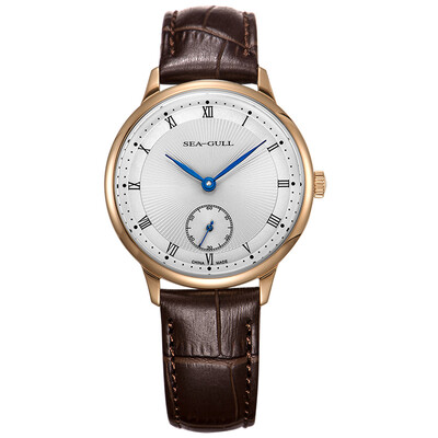 Seagull (SeaGull) watch slim series hand chain machinery business couple table female table white plate brown belt 6009L
Seagull (SeaGull) watch slim series hand chain machinery business couple table female table white plate brown belt 6009L