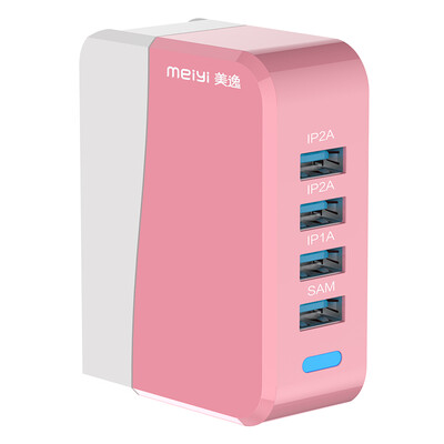 Сетевое зарядное устройство Meiyi USB / 4 зарядное устройство / адаптер MY-501 Pink Portable Universal
Сетевое зарядное устройство Meiyi USB / 4 зарядное устройство / адаптер MY-501 Pink Portable Universal