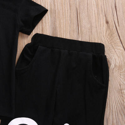 Toddler Kids Baby Boy Outfits Clothes No pain no gain T-shirt TopPants 2pcs Set
Toddler Kids Baby Boy Outfits Clothes No pain no gain T-shirt TopPants 2pcs Set