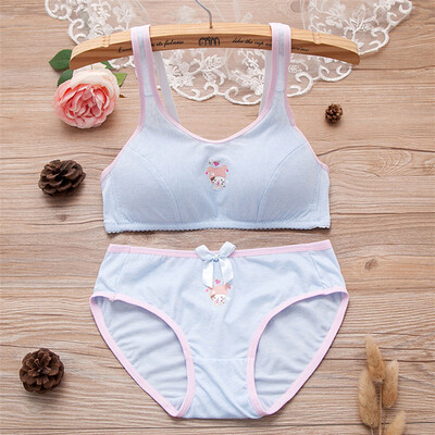 LAXJOY Langyue 2018 sexy small chest tube top girl bra cotton comfortable no steel ring student underwear panty suit anti-light LNWX189407 sky blue X2 3885
LAXJOY Langyue 2018 sexy small chest tube top girl bra cotton comfortable no steel ring student underwear panty suit anti-light LNWX189407 sky blue X2 3885