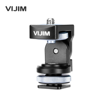 VIJIM VK-2 360 Degree Paranomic Ballhead Camera Head Strong Damping PTZ Cold Shoe Mount Bracket Holder with 14 Inch Screw for Fil
VIJIM VK-2 360 Degree Paranomic Ballhead Camera Head Strong Damping PTZ Cold Shoe Mount Bracket Holder with 14 Inch Screw for Fil