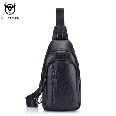 BULLCAPTAIN Fashion Genuine Leather Crossbody Bags men Brand Small Male Shoulder Bag casual mens music chest bags messenger bag
BULLCAPTAIN Fashion Genuine Leather Crossbody Bags men Brand Small Male Shoulder Bag casual mens music chest bags messenger bag