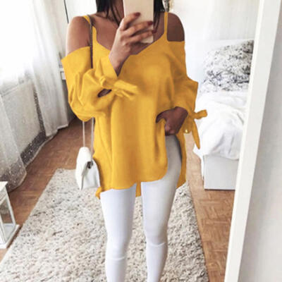 Fashion Womens Long Sleeve Loose Blouse Casual Shirt Summer Chiffon Tops T-Shirt
Fashion Womens Long Sleeve Loose Blouse Casual Shirt Summer Chiffon Tops T-Shirt