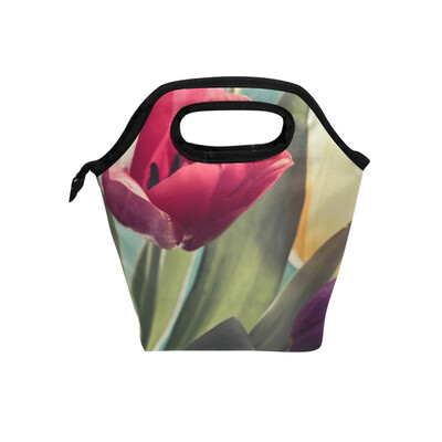 Colorful Tulip Lunch Bag Tote Bag Travel Picnic Organizer Lunch Holder Handbags Lunch Bag Box
Colorful Tulip Lunch Bag Tote Bag Travel Picnic Organizer Lunch Holder Handbags Lunch Bag Box