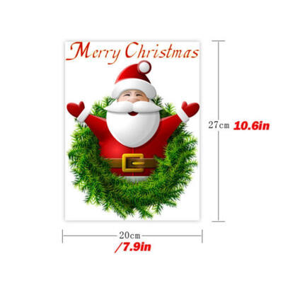 Christmas 3D Wall Sticker White Santa Claus Vinyl Art Sticker Xmas Window Decor
Christmas 3D Wall Sticker White Santa Claus Vinyl Art Sticker Xmas Window Decor