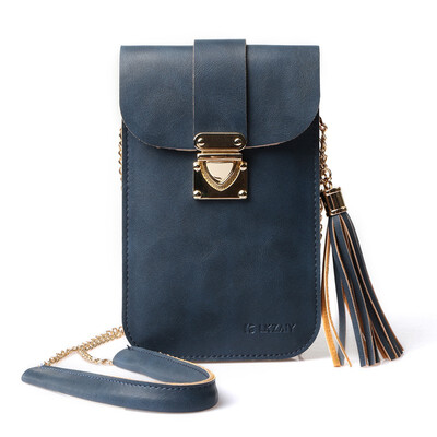 Cell Phone Bag LKZAIY PU Leather Small Cross body Bag with Detachable Chain Shoulder Strap Clear Purse Wallet for Women
Cell Phone Bag LKZAIY PU Leather Small Cross body Bag with Detachable Chain Shoulder Strap Clear Purse Wallet for Women