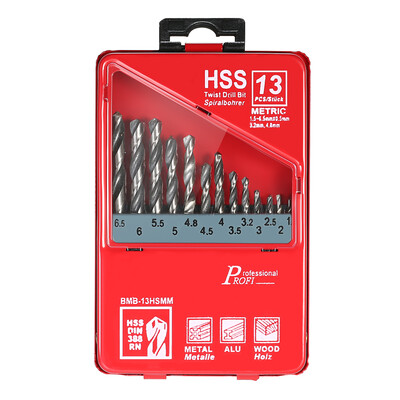 13PCS High Speed Drills Bits 15-65mm HSS Drill Bit Set Drilling Chamfering Tool with Round Shank
13PCS High Speed Drills Bits 15-65mm HSS Drill Bit Set Drilling Chamfering Tool with Round Shank