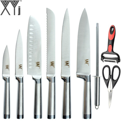 XYj Seamless Welding Kitchen Knives Sharp Stainless Steel Knives Red Peeler Sharpening Rod Scissor Kitchen Tools
XYj Seamless Welding Kitchen Knives Sharp Stainless Steel Knives Red Peeler Sharpening Rod Scissor Kitchen Tools