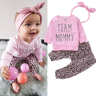 3pcs Newborn Toddler Infant Kid Baby Gial Clothes T-shirt TopsPants Outfits Set
3pcs Newborn Toddler Infant Kid Baby Gial Clothes T-shirt TopsPants Outfits Set