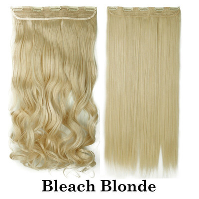 Synthetic Fiber Clips in on Hair Extension 34 Full Head One Piece 5 Clips Long Silky Straight Curly Wavy
Synthetic Fiber Clips in on Hair Extension 34 Full Head One Piece 5 Clips Long Silky Straight Curly Wavy