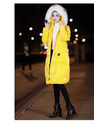 2018 winter new fashion thick warm real fur collar hooded long down jacket womens jacket 90226
2018 winter new fashion thick warm real fur collar hooded long down jacket womens jacket 90226