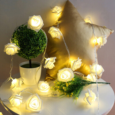 JIAWEN Fairy Christmas Garland Rose-shape Flower String Light Wedding Party Decoration
JIAWEN Fairy Christmas Garland Rose-shape Flower String Light Wedding Party Decoration