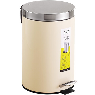 【Jingdong Supermarket】 Yike (EKO) Classic series Stainless steel pedal trash cans Mute home kitchen bathroom room hotel with cover clamshell trash cans 9624MT sand steel 7L
【Jingdong Supermarket】 Yike (EKO) Classic series Stainless steel pedal trash cans Mute home kitchen bathroom room hotel with cover clamshell trash cans 9624MT sand steel 7L