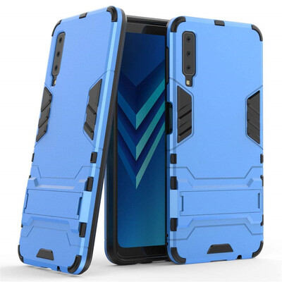 Case for Samsung Galaxy A7 2018 6 inch 2 in 1 Shockproof with Kickstand Feature Hybrid Dual Layer Armor Protective Cover
Case for Samsung Galaxy A7 2018 6 inch 2 in 1 Shockproof with Kickstand Feature Hybrid Dual Layer Armor Protective Cover