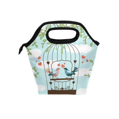 Lunch Bag Bird Couple Tote Travel Picnic Insulated Handbags Portable Zipper Lunch Bag Box
Lunch Bag Bird Couple Tote Travel Picnic Insulated Handbags Portable Zipper Lunch Bag Box