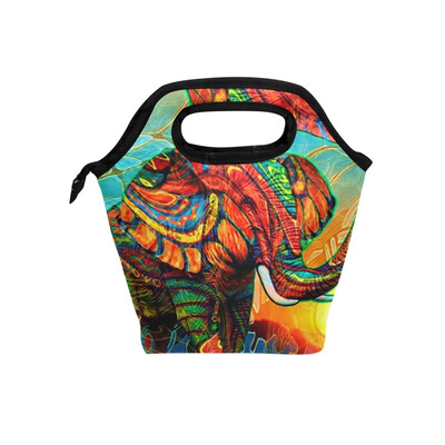 Lunch Tote Bag Colorful Elephant Travel Picnic Insulated Lunch Handbags Portable Zipper Lunch Bag Box
Lunch Tote Bag Colorful Elephant Travel Picnic Insulated Lunch Handbags Portable Zipper Lunch Bag Box