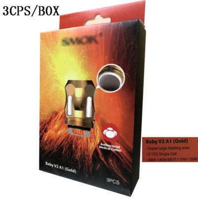 1SMOK1 TFV8 Baby Coil Head Cloud Beast Replacement for V8 Baby T8 X4 Q2 T6 M2
1SMOK1 TFV8 Baby Coil Head Cloud Beast Replacement for V8 Baby T8 X4 Q2 T6 M2