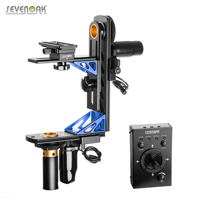 Sevenoak SK-ECH04 Electronic Pan&Tilt Head Variable Speed Wired Remote Control 360° Panning&Tilting for Canon Nikon Sony D
Sevenoak SK-ECH04 Electronic Pan&Tilt Head Variable Speed Wired Remote Control 360° Panning&Tilting for Canon Nikon Sony D