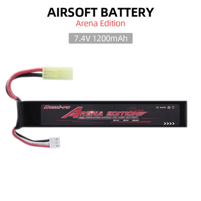 BosLi-Po 74V 1200mAh Lipo Airsoft Battery for Airsoft M4 Crane Stock M110 SR25 AK47 MP5K MP5 SCAR M249 M240B M60 G36 M14 RPK PKM
BosLi-Po 74V 1200mAh Lipo Airsoft Battery for Airsoft M4 Crane Stock M110 SR25 AK47 MP5K MP5 SCAR M249 M240B M60 G36 M14 RPK PKM
