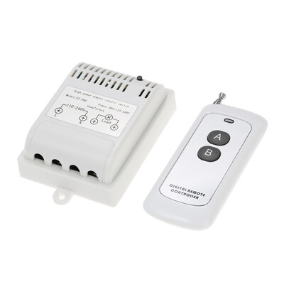 GeekTeches AC110-240V 500m High Power 433MHz 1CH Wireless RF Remote Control Switch Smart Controller Transmitter Receiver for Hou
GeekTeches AC110-240V 500m High Power 433MHz 1CH Wireless RF Remote Control Switch Smart Controller Transmitter Receiver for Hou
