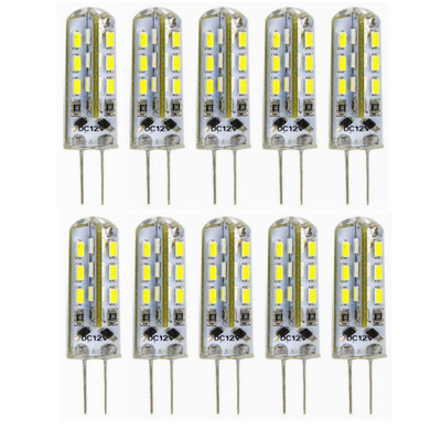 Sencart G4 LED Bulbs 2W 12V DC 24 SMD 3014 LED Light Warm White of White Corn Lights Lamp for Halogen Light Bulb Replace
Sencart G4 LED Bulbs 2W 12V DC 24 SMD 3014 LED Light Warm White of White Corn Lights Lamp for Halogen Light Bulb Replace
