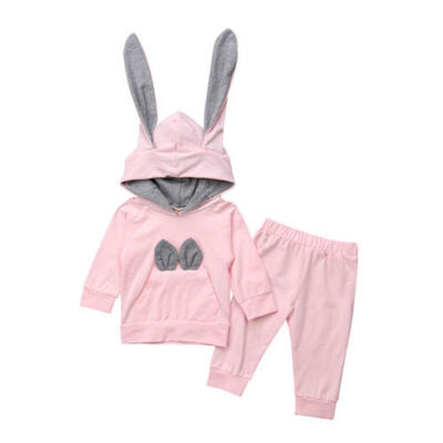 Cute Newborn Baby Boys Girls Ears Hooded Tops Pants Harem Outfits Set Clothes
Cute Newborn Baby Boys Girls Ears Hooded Tops Pants Harem Outfits Set Clothes