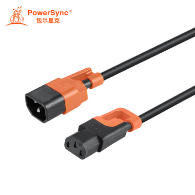 Baoer Xingke 10A suffix server power cord PDU power extension cord C13 to C14 black orange anti-swing 1 m MPCQKG0010
Baoer Xingke 10A suffix server power cord PDU power extension cord C13 to C14 black orange anti-swing 1 m MPCQKG0010