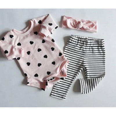 Newborn Baby Girl Outfits Set Cotton Romper Jumpsuit Leggings Headband Set 0-24M
Newborn Baby Girl Outfits Set Cotton Romper Jumpsuit Leggings Headband Set 0-24M