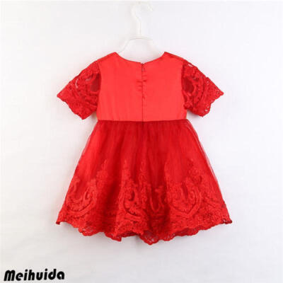Kids Girl Lace Flower Dress Maxi Long Princess Party Dresses Gown Formal Dress
Kids Girl Lace Flower Dress Maxi Long Princess Party Dresses Gown Formal Dress