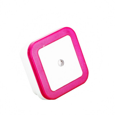 US EU Mini LED 05W Control Auto Sensor Baby Bedroom Lamp Square Night Light