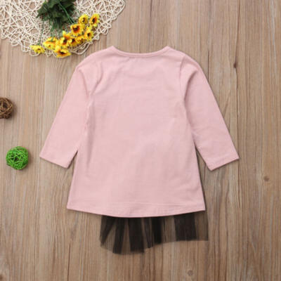 Autumn Winter Dress Top Newborn Infant Kids Baby Girl Flamingo Dress Tulle Dress
Autumn Winter Dress Top Newborn Infant Kids Baby Girl Flamingo Dress Tulle Dress