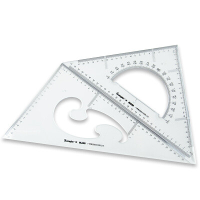 Wide GuangBo 2 to install 35CM right angle triangular ruler isosceles triangle board content protector stationery CB5635
Wide GuangBo 2 to install 35CM right angle triangular ruler isosceles triangle board content protector stationery CB5635