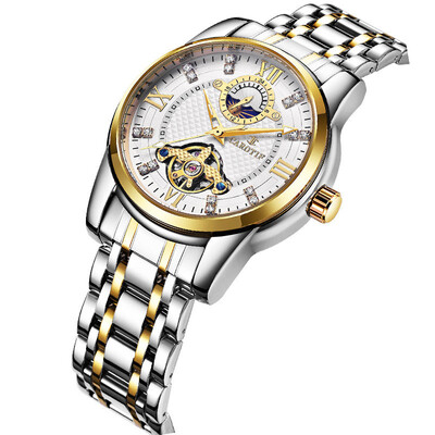 Waterproof Automatic Men Mechanical Watch Moon Phase Luminous Self-Winding Man Casual Wristwatch
Waterproof Automatic Men Mechanical Watch Moon Phase Luminous Self-Winding Man Casual Wristwatch
