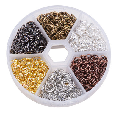 PH PANDAHALL 1300 Pcs 6 Colors 7mm Iron Open Jump Rings Chainmail Link Wire 21-Gauge
PH PANDAHALL 1300 Pcs 6 Colors 7mm Iron Open Jump Rings Chainmail Link Wire 21-Gauge