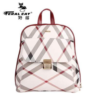FERAL CAT The first layer of leather Korean soft leather fashion wild leather backpack
FERAL CAT The first layer of leather Korean soft leather fashion wild leather backpack