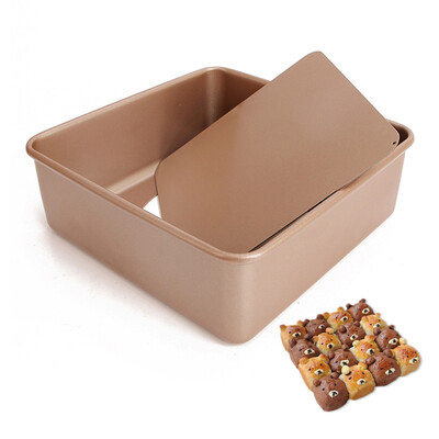 【Jingdong Supermarket】 Xuefu CHEF MADE Baking Mold 8.5 inch non-stick square mold Bread Mold Cake Mold Oven Tools Champagne Gold WK9036
【Jingdong Supermarket】 Xuefu CHEF MADE Baking Mold 8.5 inch non-stick square mold Bread Mold Cake Mold Oven Tools Champagne Gold WK9036