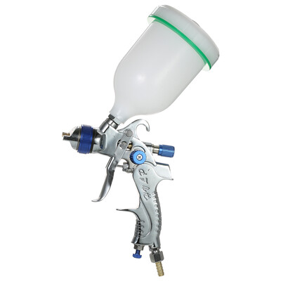 601 Airbrush Kit HVLP Air Spray Gun Gravity Feed Paint Sprayer Air Brush Set Stainless Steel 14mm 17mm 20mm Nozzle Auto Car Det
601 Airbrush Kit HVLP Air Spray Gun Gravity Feed Paint Sprayer Air Brush Set Stainless Steel 14mm 17mm 20mm Nozzle Auto Car Det